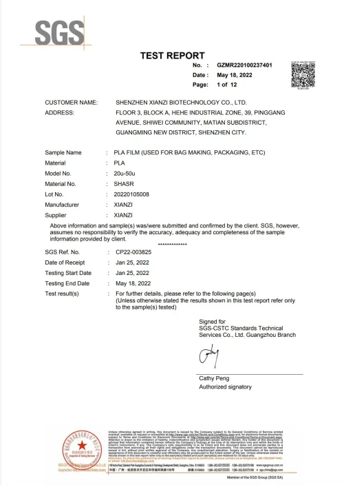 Certification certificates 